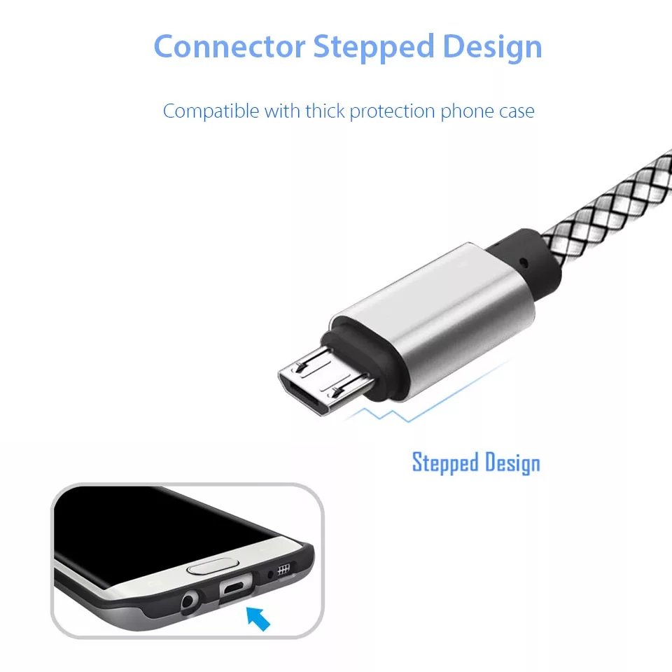 Câble USB 3m micro USB